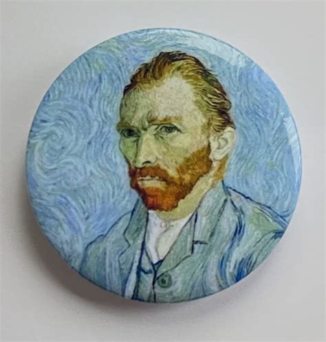 Vincent Van Gogh Paintings Pin Broach Set Etsy