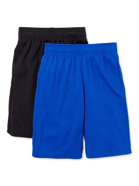 Athletic Works Boys Mesh Shorts 3 Pack Sizes 4 18 Husky Ph