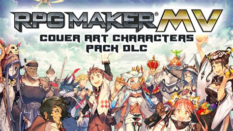 Rpg Maker Mv Cover Art Characters Pack Dlc Steam Pc Downloadable Content