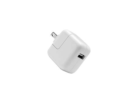 Apple Ipad 10w Usb Power Adapter With Folding Ac Prongs