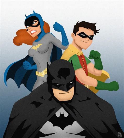 Batgirl And Robin Batman And Superman Batman The Animated Series