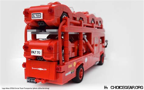 Lego Ideas Speed Champions 1950s Ferrari Race Transporter Choice Gear