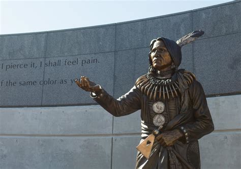 New Statue In Centennial Mall Honors Chief Standing Bear News