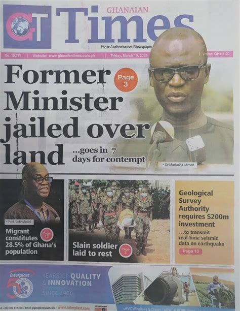 Newspaper Headlines Friday March 10 2023 Prime News Ghana