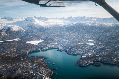 Flying Over Glaciers on a Scenic Plane Tour in Alaska | Wander The Map