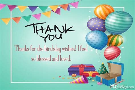 5 thank you notes for birthday wishes. Create Birthday Thank You Card For Everyone