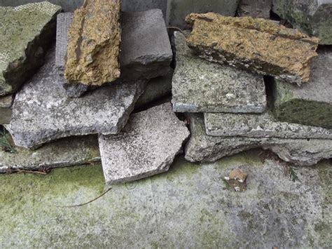 Small Pile Of Brick Rubble Free Stock Photo Public Domain Pictures
