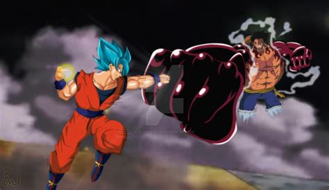 Goku Vs Luffy By Ultimateeman On Deviantart