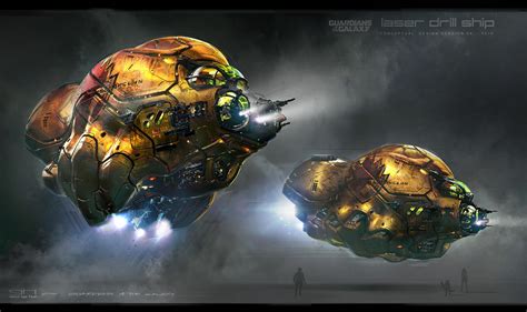 Guardians Of The Galaxy Vol Concept Art By George Hull Concept Art World