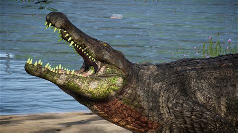 New Deinosuchus Mod Jurassic World Evolution Pc Youtube