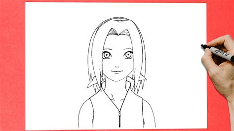 How To Draw Sakura Haruno Naruto Step By Step Tutorial Howtodraw