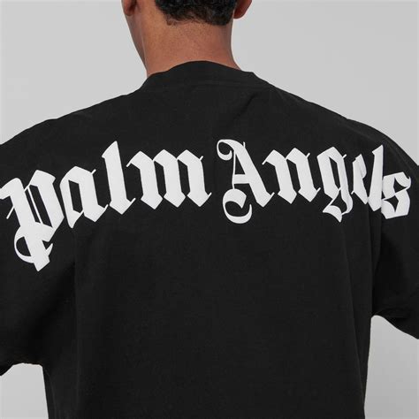 Palm Angels Classic Logo T Shirt Crew Neck T Shirts Flannels