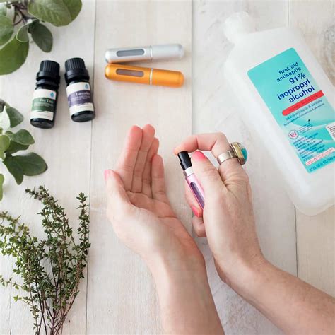 How To Make Hand Sanitizer Spray Gina Michele