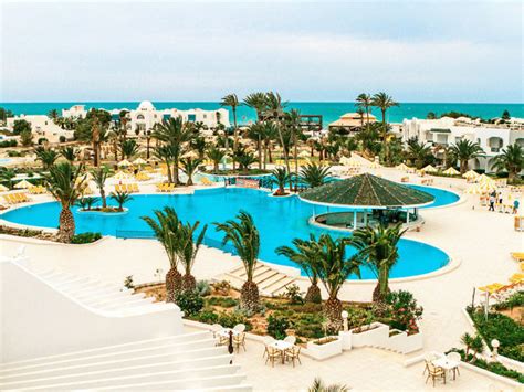 Hotel Djerba Holiday Beach Sidi Mahres Ostrov Djerba Tunisko A Maroko
