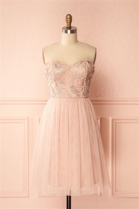 Tuline Blush This Pretty Party Dress Will Showcase Your Grace And