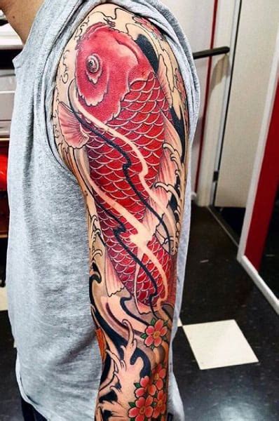 50 Koi Fish Tattoo Designs For Men Japanese Symbol Of Masculinity