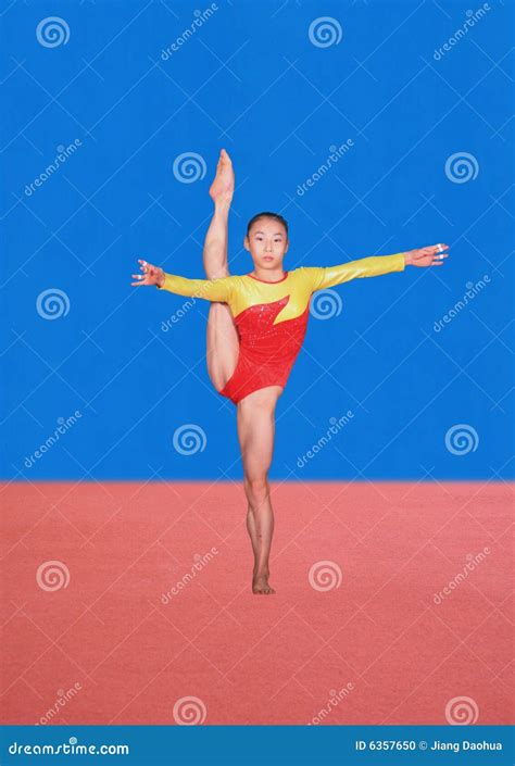Gymnastics Poses Stock Photo Image 6357650