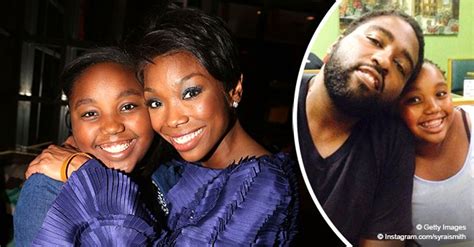 Brandy Norwoods Daughter Syrai Shows Her Likeness To Her Dad In Pics She Shared On His B Day
