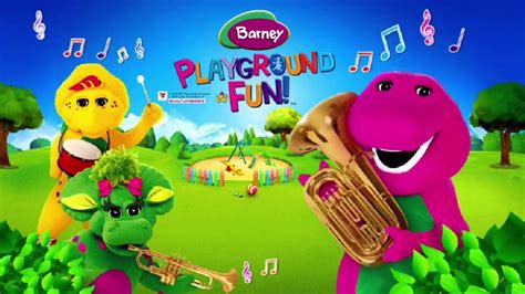 Barney Playground Fun💜💚💛 Custom Audio Subscribe Youtube