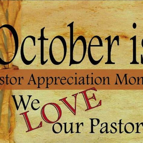 Pastor Appreciation Month — Happy Hill Church Clip Art Library