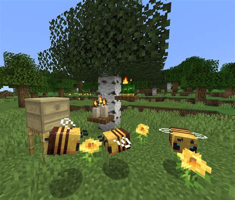 The Current Bees In Minecraft Not Enough The Minecraft Mod Of Buzzier