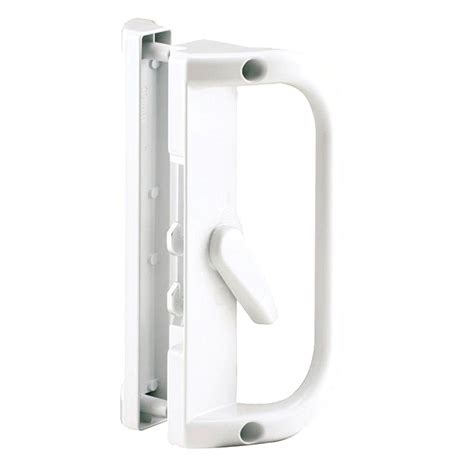 Prime Line Patio Door Surface Handle With Dual Hook Latch Non Keyed