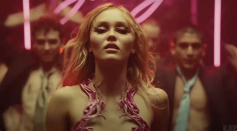 lily rose depp and the weeknd heat up the idol hbo max teaser trailer maxim