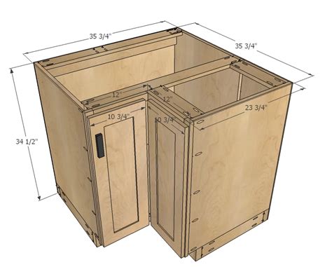 An easy to build diy bathroom sink cabinet that is inexpensive to make. kitchen corner cabinet woodworking plans - WoodShop Plans