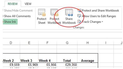 How To Share Files In Excel