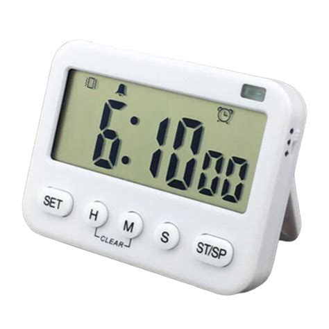 Digital Led Desk Alarm Clock Timer Vibration Switch Timerkitchen