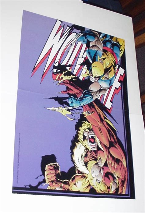 Wolverine Vs Sabretooth Poster 4 Adam Kubert
