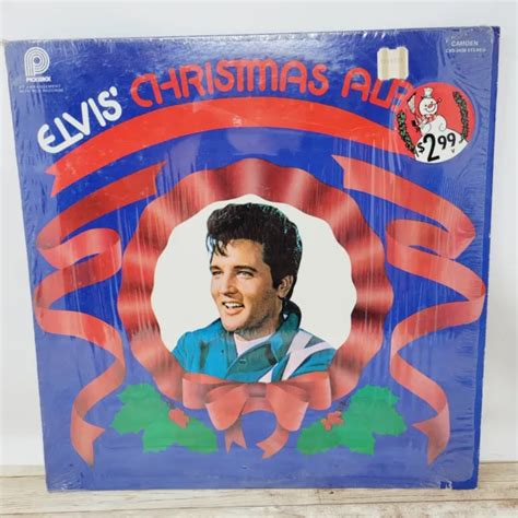 Elvis Presley Lp Elvis Christmas Album Rcacamden Cas 2428