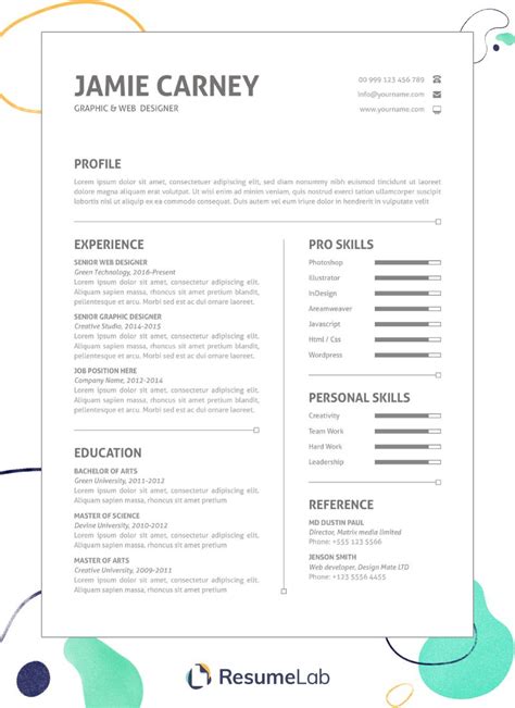 Jul 15, 2021 · a resume template can help you create a document that will impress every employer, whether you're writing your first resume or revising your current one. Word Document Resume Template Free / 35+ Sample CV Templates - PDF, DOC | Free & Premium ...