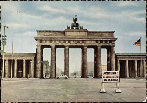 Germany medal proof brandenburger tor neue quadriga #w4 077. Ansichtskarte / Postkarte Berlin, Brandenburger Tor ...