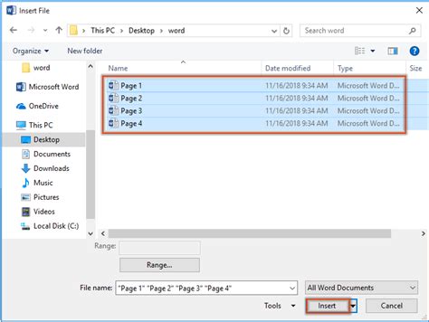 Comment Combiner Plusieurs Documents En Un Seul Fichier PDF Dans Word