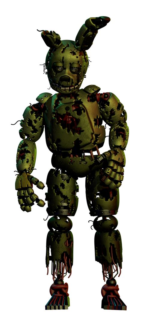 Unwithered Salvage Springtrap Fnaf Springtrap Full Body Hd Png Sexiz Pix