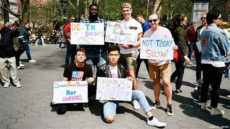 28 photos of nyc protesters denouncing brunei s anti lgbtq laws