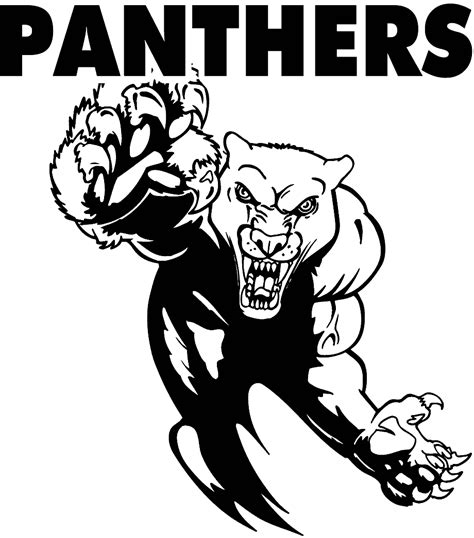 Download High Quality Panther Clipart Mascot Transparent Png Images