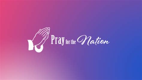 Pray For The Nation Nz Christian Network
