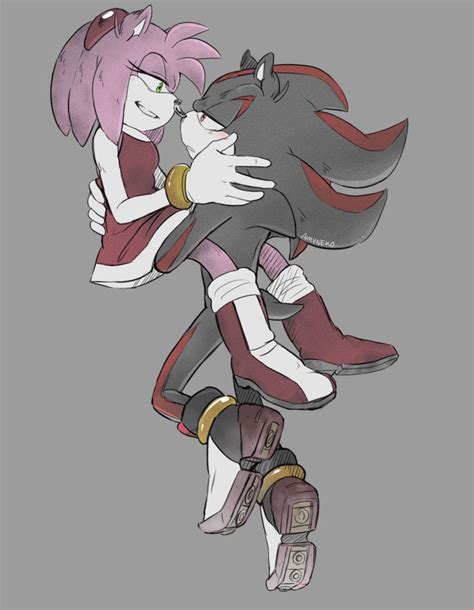 Dark Amy By Aymiaymi On Deviantart Shadow And Amy Sonic And Shadow