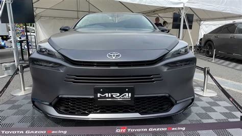 Toyota Mirai Sport Concept Is A Hydrogen Powered Performance Sedan