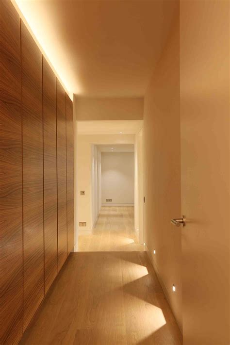 Hallway Lighting Design by John Cullen Lighting | Hallway lighting, Corridor lighting, Floor lights