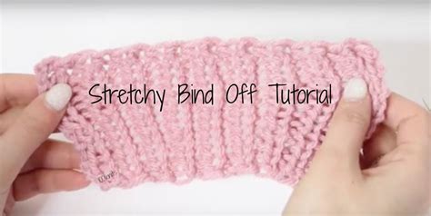 This is your most basic bind off, best for finishing a straight edge with no need for stretchy. Stretchy Knitting Bind Off | Stretchy bind off