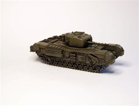 Aurelius Legion Churchill Tank Ww2 Plastic Soldier Company 172