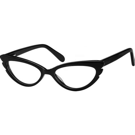 black cat eye glasses 483921 zenni optical eyeglasses eyeglasses frames for women