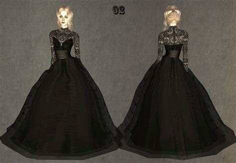 Fashion Story From Heather Wedding Charm Of Gothic Set “black Lace