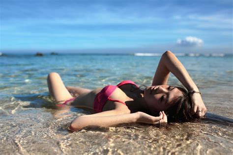 Free Images Beach Coast Sand Ocean Person Girl Woman Photography Sunlight Shore Wave