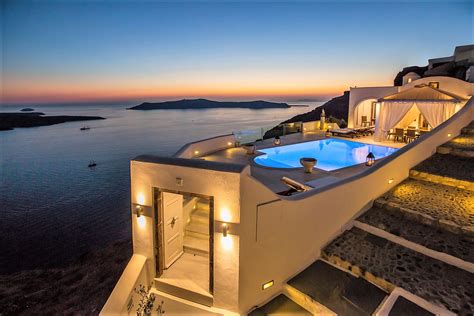 Greece Santorini Villa Vacation Rentals Private Pool