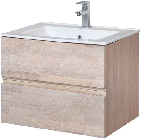 Aber ist die zeit für ein neues „waschensemble im badezimmer gekommen, sind sie fix ausgetauscht! welltime Waschtisch »Cadiz«, Breite 60 cm, aus Massivholz online kaufen | OTTO