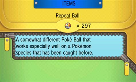 Where To Get Repeat Balls In Pokémon Oras Guide Strats
